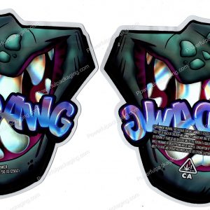 3D-Bag (Roadawg) Holographic Shaped Mylar Packaging *Empty Bags*