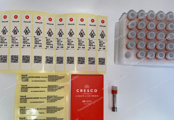 Cresco (Cherry AK/Apple Gelato) Cart Set *Empty Packaging* Set of 100 (Sellers Choice) - Image 11