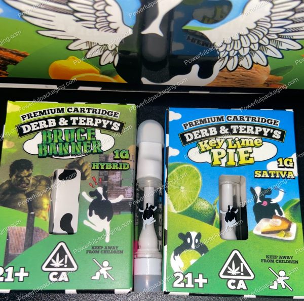 DERB & TERPY'S (Mixed Flavor Pack) Cart Set *Empty Packaging* Set of 50 (Sellers Choice) - Image 9