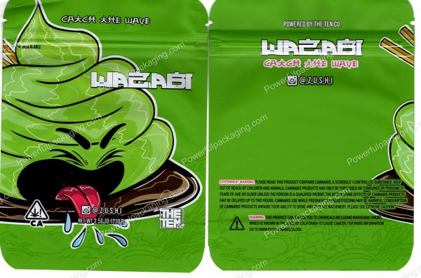 THE TEN : Wazabi Mylar Bag *Empty Bags*