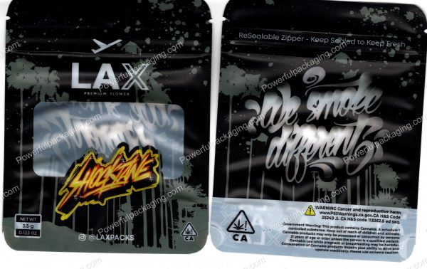 LAX : Shocktane Mylar Bag *Empty Bags*