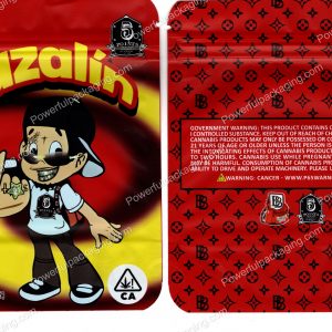 BACKPACK BOYZ : Duzalin Packaging 3.5 Mylar Bag *Empty Bags*
