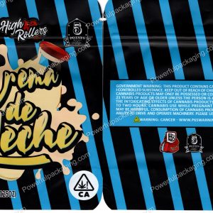 BACKPACK BOYZ : Crema de Leche Packaging 3.5 Mylar Bag *Empty Bags*