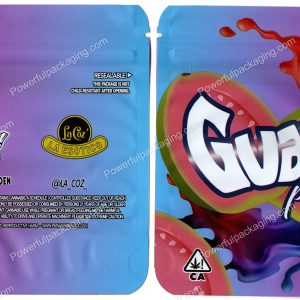 Dubz Garden : Guava Plus Flower Packaging 3.5 Mylar Bag *Empty Bags*