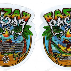 Rasta Packz Generic 3D Mylar Shaped Bag 3.5g Flower Packaging *Empty Bags*