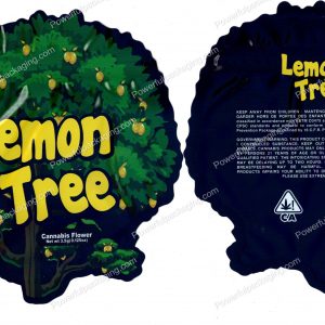 Black Unicorn : Lemon Tree 3D Mylar Backpack Shaped Bag 3.5g Flower Packaging *Empty Bags* (CAsupply)