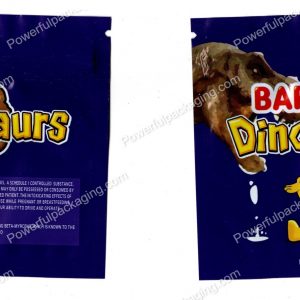 Baribo : Dinosaurs 600mg Edible Packaging Mylar Bag *Empty Bags* (CASUPPLY)