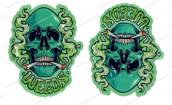 TOPBAR : Gorilla Goggles 3D Mylar Shaped Bag 3.5g Flower Packaging *Empty Bags* (CAsupply) - Image 2
