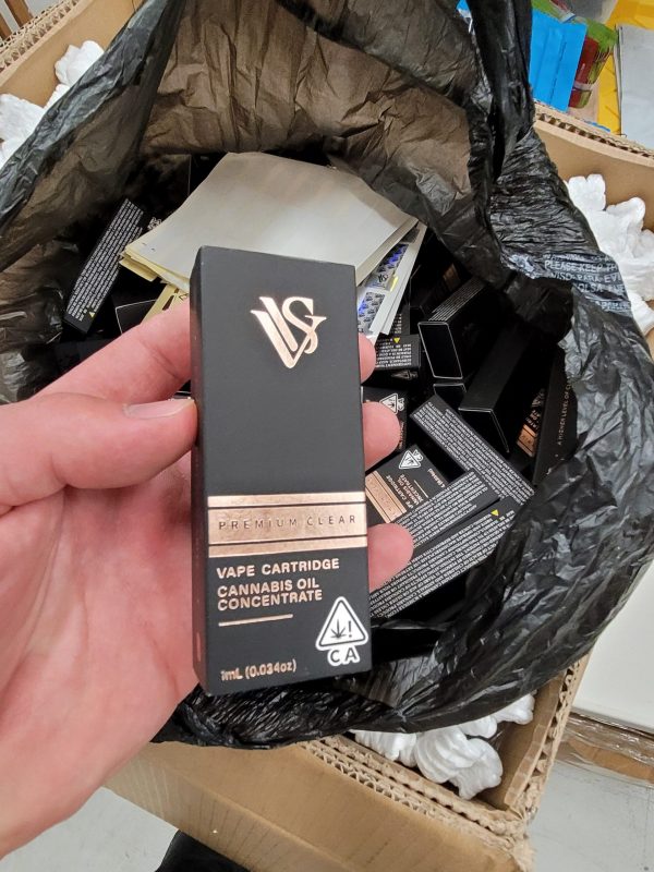Cart Packaging: VVS Set (Cart, Packaging, and all stickers)