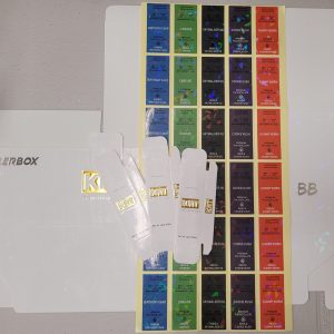 Cart Packaging: KRT Vape Cartridge Set (Cart, Packaging, and all stickers)
