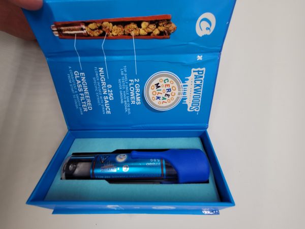 PACKWOODS (Cookies: Cereal Milk) Glass Tube, Magnetic Box, Stickers, Wax and Tip/ Mouthpiece *Empty Packaging* - Image 5