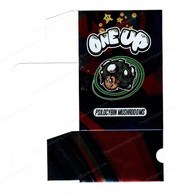 ONEUP Psilocybin Apple Mushroom Bar 3.5g (5/10 Pack Box Set) (2.5x5.5in) *Empty Box* (CaSupply) - Image 4