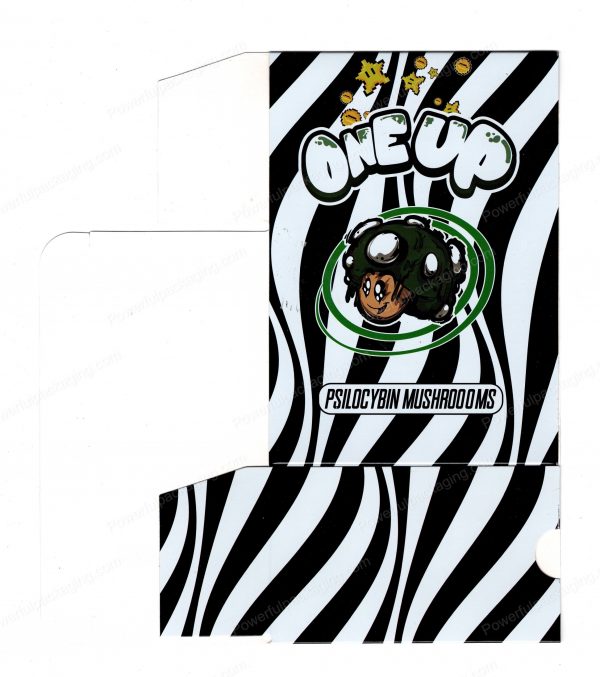 ONEUP Psilocybin Grape Mushroom Bar 3.5g (5/10 Pack Box Set) (2.5x5.5in) *Empty Box* (CaSupply) - Image 3