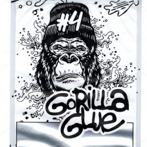 Ounce Bags : (Gorilla Glue) Mylar 28g Bag *Empty Bag* (CaSupply)