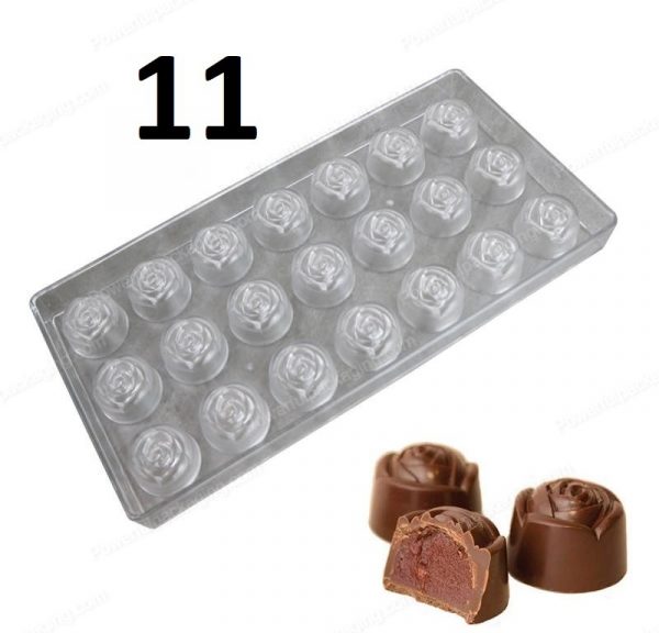THC Psilocybin Chocolate Molds Tray for Edibles DIY Set 12 Options - Image 12
