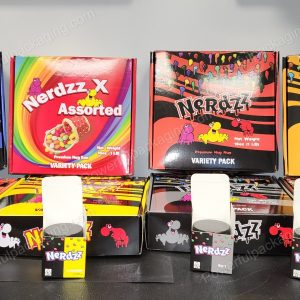 Nerdzz Premium Nug Run Variety Pack Jar Packaging *Empty Packaging* (Sellers Choice of Box)