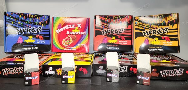 Nerdzz Premium Nug Run Variety Pack Jar Packaging *Empty Packaging* (Sellers Choice of Box)