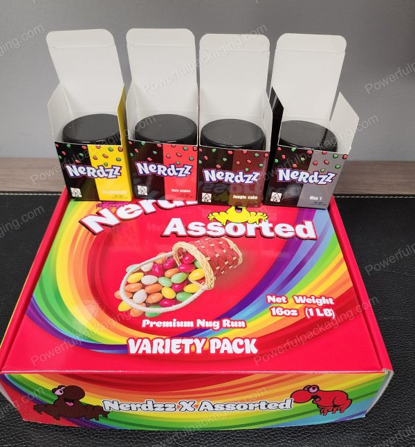 Nerdzz Premium Nug Run Variety Pack Jar Packaging *Empty Packaging* (Sellers Choice of Box) - Image 13