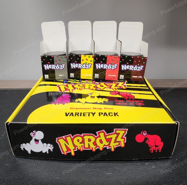 Nerdzz Premium Nug Run Variety Pack Jar Packaging *Empty Packaging* (Sellers Choice of Box) - Image 16