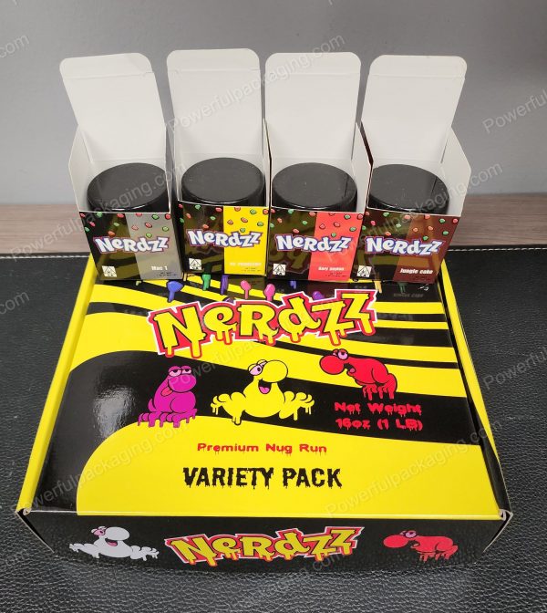 Nerdzz Premium Nug Run Variety Pack Jar Packaging *Empty Packaging* (Sellers Choice of Box) - Image 17