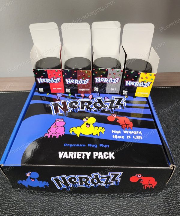 Nerdzz Premium Nug Run Variety Pack Jar Packaging *Empty Packaging* (Sellers Choice of Box) - Image 19