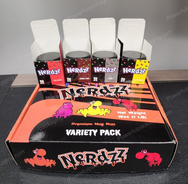 Nerdzz Premium Nug Run Variety Pack Jar Packaging *Empty Packaging* (Sellers Choice of Box) - Image 21