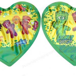 Stoney Patch Original 500mg 3D Heart Shaped Mylar Packaging *Empty Bags* (CaSupply)