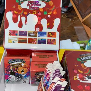 DERB & TERPYS : Premium Cartridge Mixed Flavor Pack Packaging Set 50-Pack (Cart,Box,DisplayCase) *Empty Packaging* (CAsupply)