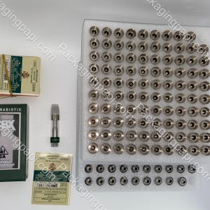 CBX Cannabiotix Live Resin Vape Cartridge Complete Set (Stickers,Cart,Packaging) *Empty Packaging*
