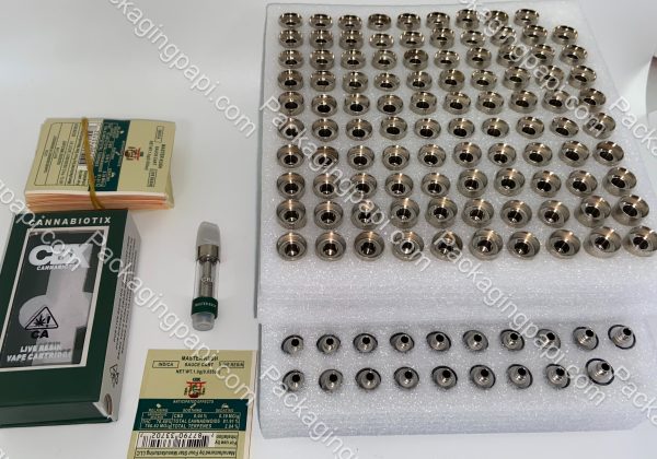 CBX Cannabiotix Live Resin Vape Cartridge Complete Set (Stickers,Cart,Packaging) *Empty Packaging* - Image 3