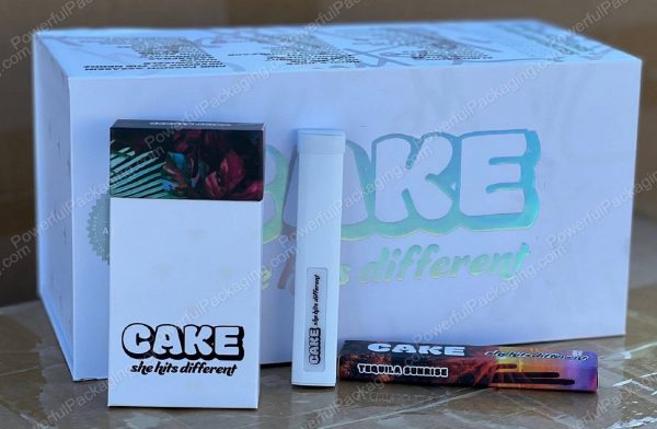 Cake Disposable (Multiple Flavors) Complete Set *Empty Packaging*