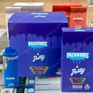 Packwoods x Runtz Disposable High Potency Vape Pen 1000mg Complete Set *Empty Packaging*