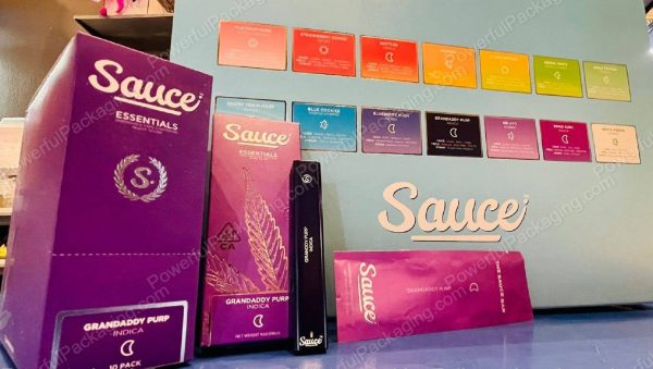 Sauce Essentials Disposable (Multiple Flavors) Complete Set *Empty Packaging*