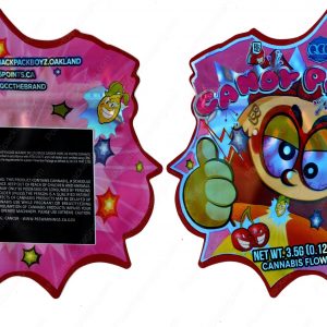 BackPack Boyz : Candy Popzz 3D Mylar Shaped Bag 3.5g Flower Packaging *Empty Bags* (CAsupply)