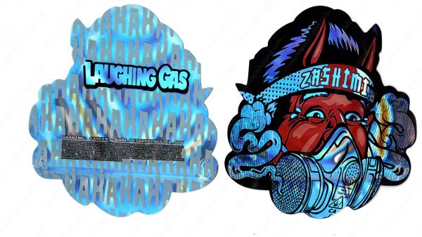 Zashimi Troll 3D Mylar Shaped Bag by Laughing Gas 3.5g Flower Packaging *Empty Bags* (CAsupply-X1)