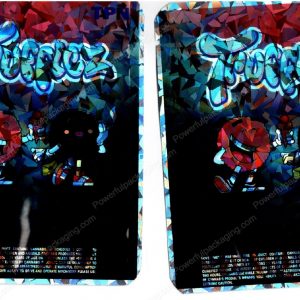 Trufflez Holographic Flower Packaging 3.5 Mylar Bag *Empty Bags* (CaSupply) (#RB)