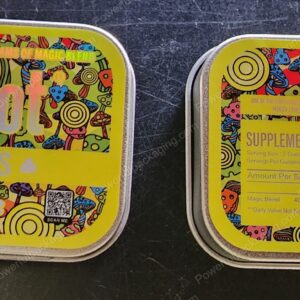 Polkadot Gummies Tin Limoncello Spritz 4-Gram Edible Mushroom Packaging *Empty Packaging* (CaSupply)