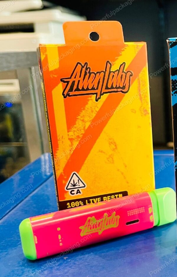 AlienLabs Disposable 100% Live Resin Complete Set *Empty Packaging*