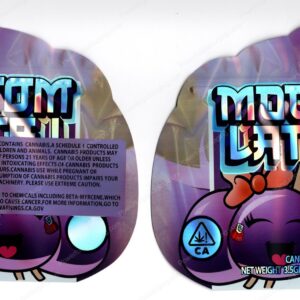 Backpack Boyz Mochi Latti 3.5 Mylar Shaped Bag Flower Packaging *Empty Bags* (CaSupply) (#C1S)