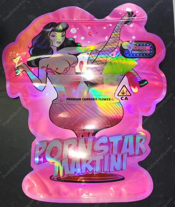 Cocktail Dreams Pornstar Martini Pound Bag Shaped Mylar 1lb Bag *Empty Bag* (CaSupply)