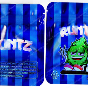 Runtz : Sushi Nug Runtz Reflective Flower Packaging 3.5 Mylar Bag *Empty Bags* (#C3)