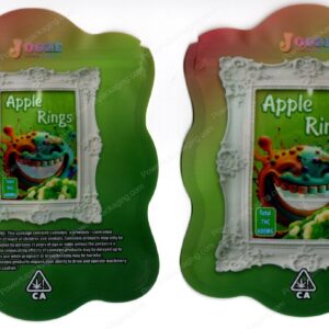 Jooze Exotic Gummies Apple Rings 600mg Edible Mylar Shaped Bag Packaging *Empty Bags* (CaSupply) (#C2S)