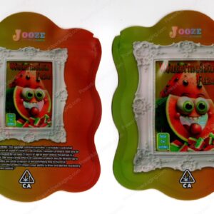 Jooze Exotic Gummies Watermelon Fuze 600mg Edible Mylar Shaped Bag Packaging *Empty Bags* (CaSupply) (#C2S)