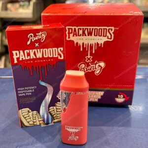 Packwoods X Runtz Disposable (Red&Purple) 2000mg Complete Set *Empty Packaging*