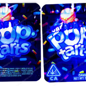 Pop Tarts Galactic Reflective Flower Packaging 3.5 Mylar Bag *Empty Bags* (#C3)
