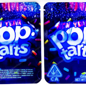 Pop Tarts New Year Reflective Flower Packaging 3.5 Mylar Bag *Empty Bags* (#C3)