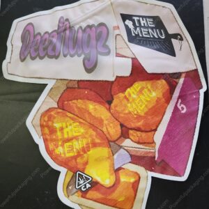 The Menu : DeezNugs Pound Bag Shaped Mylar 1lb Bag *Empty Bag* (CaSupply)