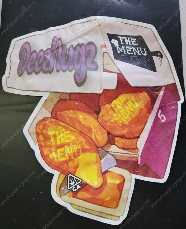 The Menu : DeezNugs Pound Bag Shaped Mylar 1lb Bag *Empty Bag* (CaSupply)