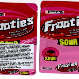 Tootsie Frooties Sour Cherry 600mg Edible Mylar Bag Packaging *Empty Bags* (CaSupply) (#C1S)