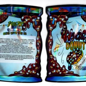 Wocky Donut Smores Edition 3.5 Mylar Shaped Bag Flower Packaging *Empty Bags* (CaSupply) (#C1S)